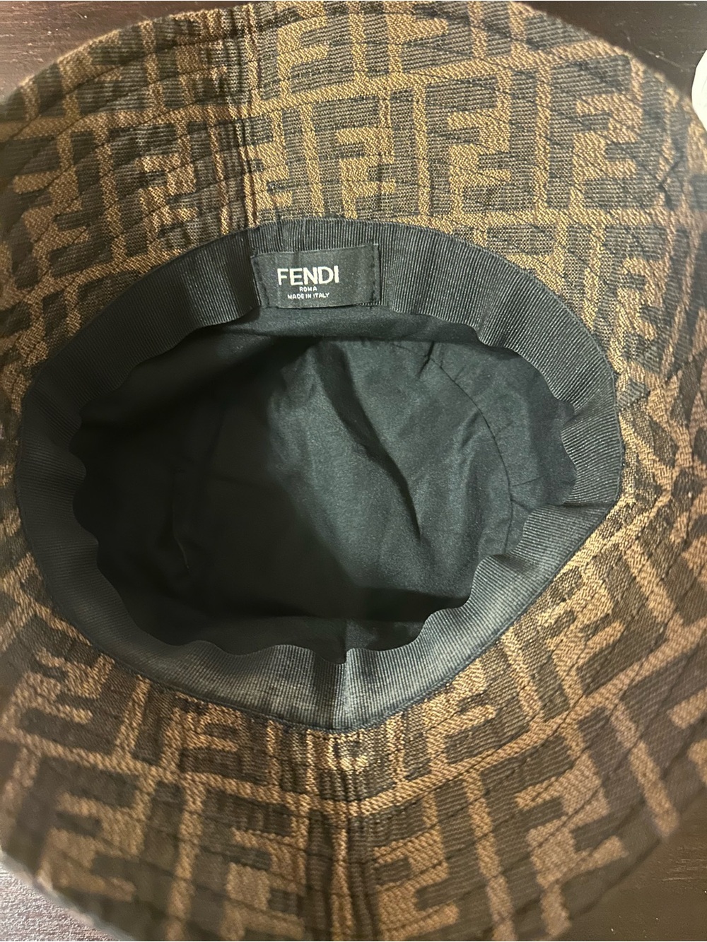 FF Brown Bucket Hat - Picture 3 of 3